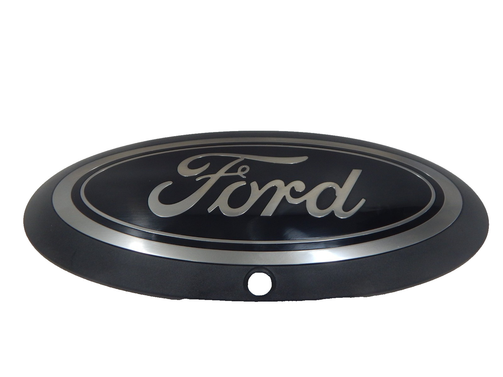READ OEM 2020-2022 Ford F-250 F-350 F-450 Front Grille Emblem Single Hole BLACK