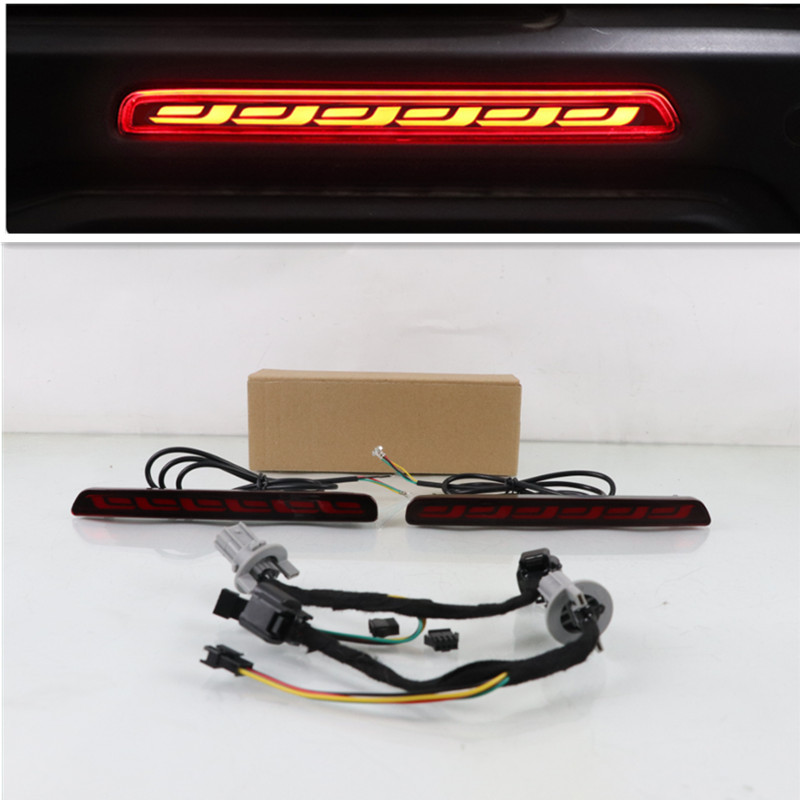 For Honda CR-V CRV 2023-2026 LED Rear Fog Light Tail Bumper Light Sets 2pcs
