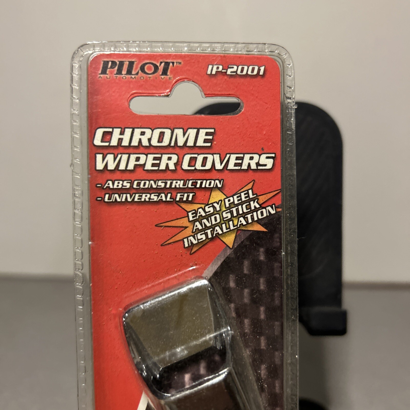 Pilot IP-2001 – Plain Chrome Wiper Nozzle Covers Set