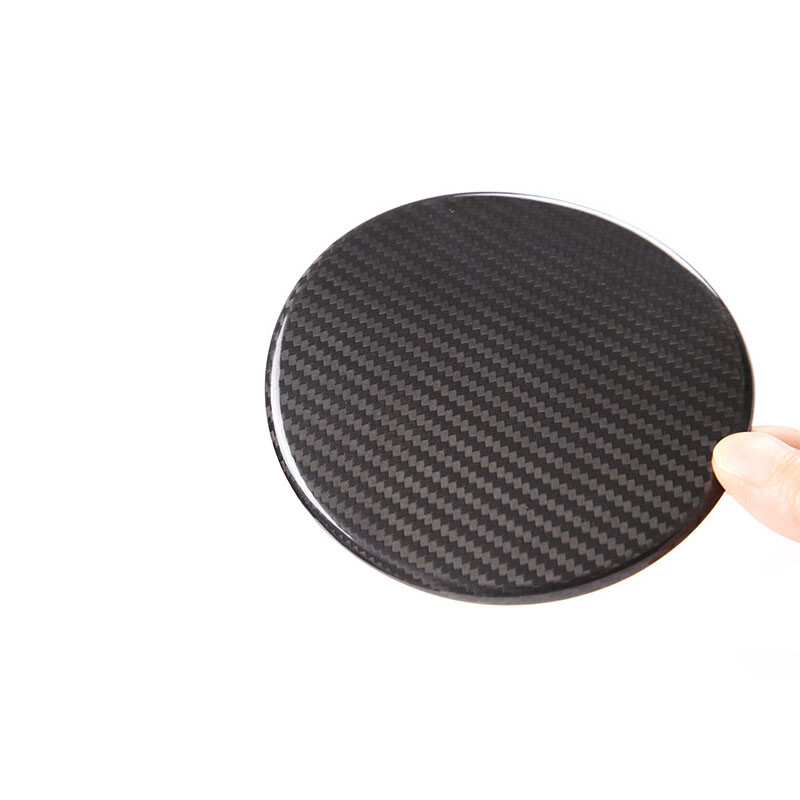 Dry Carbon Fiber Add-on Fuel Tank Cap Cover Trim for Ferrari 458 Italia 10-15