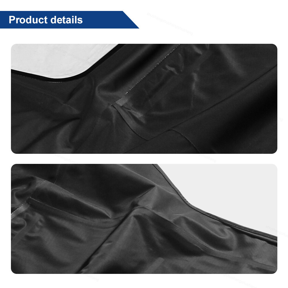 Plastic Window Sailcloth Convertible Fit For 1996-2006 Chrysler Sebring