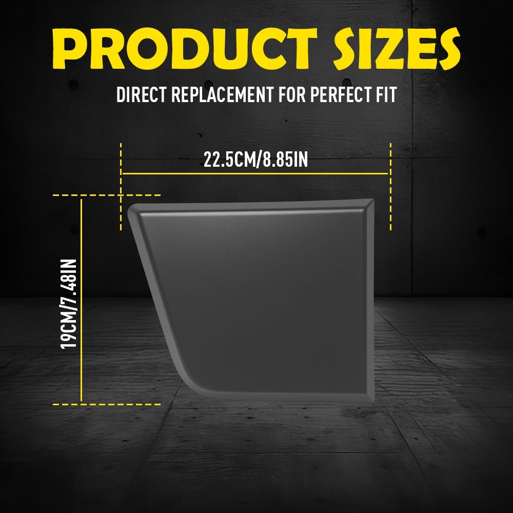 For Ram ProMaster 14-18 Rear Right Side Door Trim Molding Cover 1ZT28LAHAA 1-3X