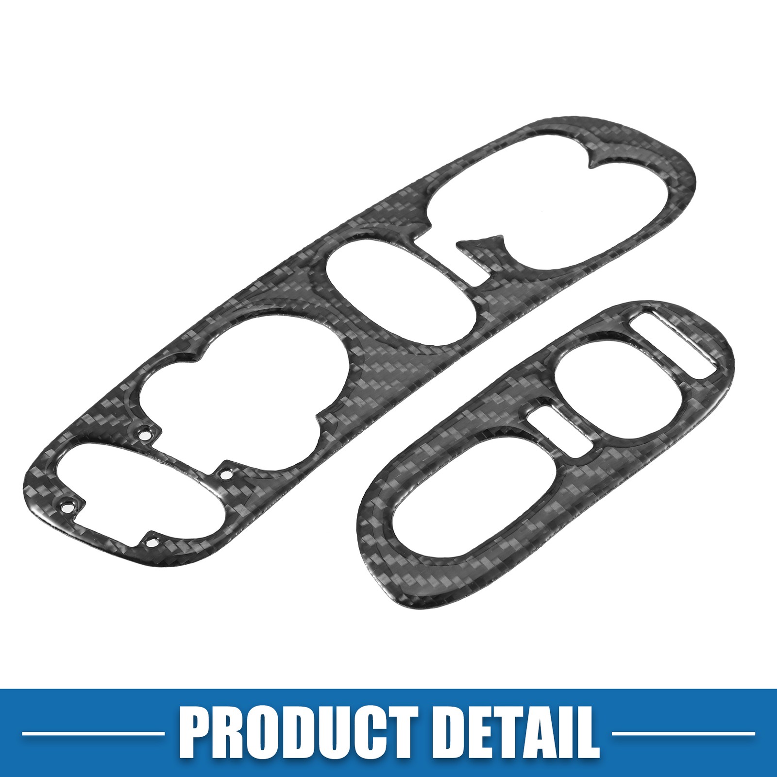 Piece of 2 Window Lift Switch Cover Trim fit for Chevy Corvette C5 1998-2004