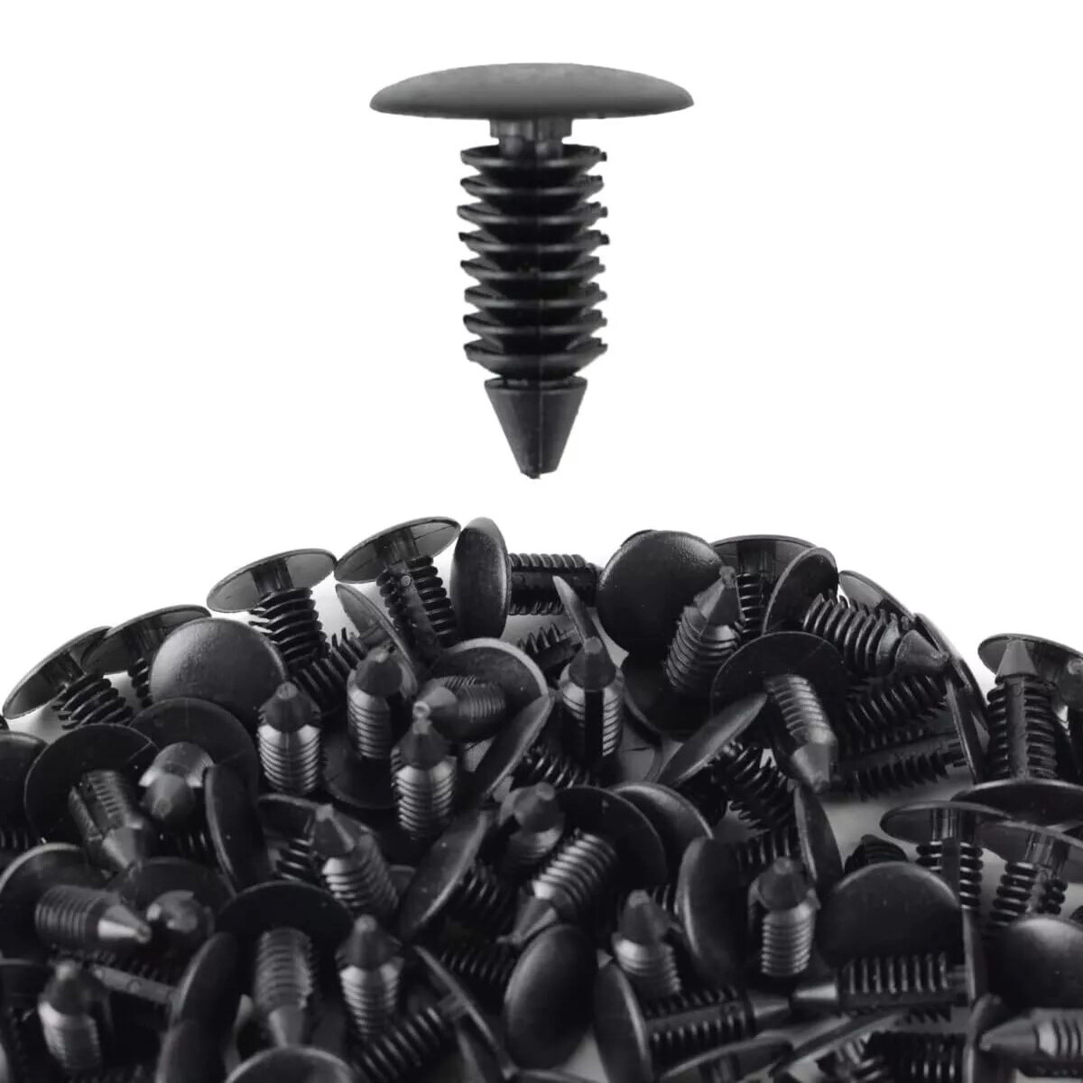150X Bumper Fastener Clips Auto Car Hole Plastic Rivets Retainer Fender Push Pin