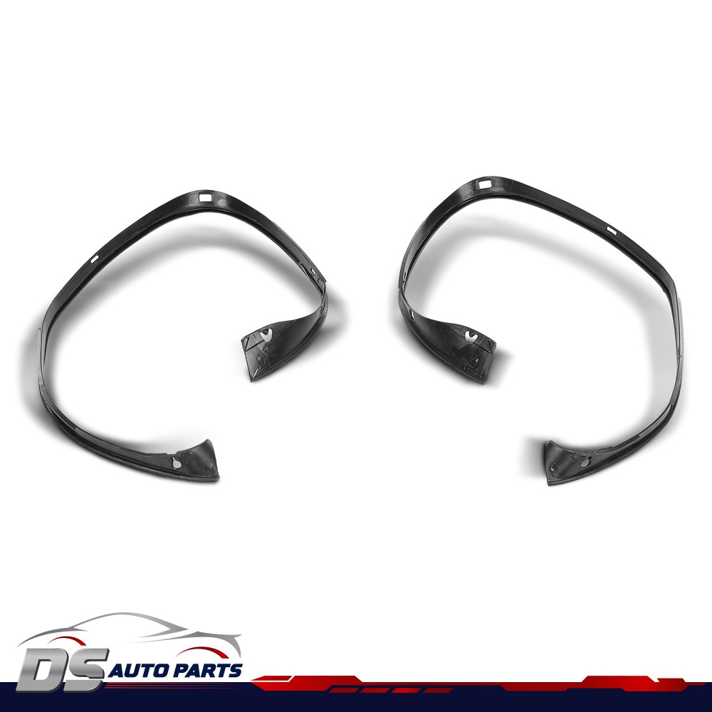2X Headlamp Rubber Seal Trim Decorative Strip Fit for 2011-2014 Porsche Cayenne