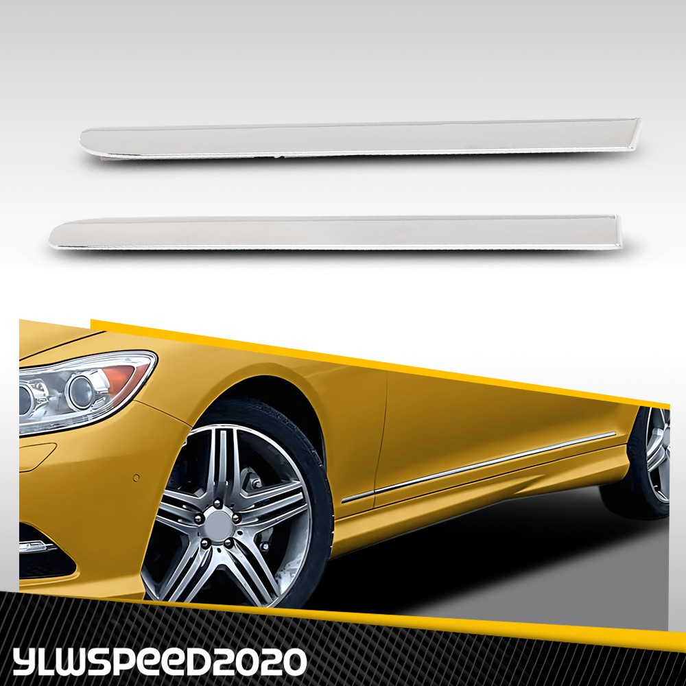 Front Fender Trim Molding 1 Pair Fits Benz CL550 CL600 CL63 S350 S400 S550 S600