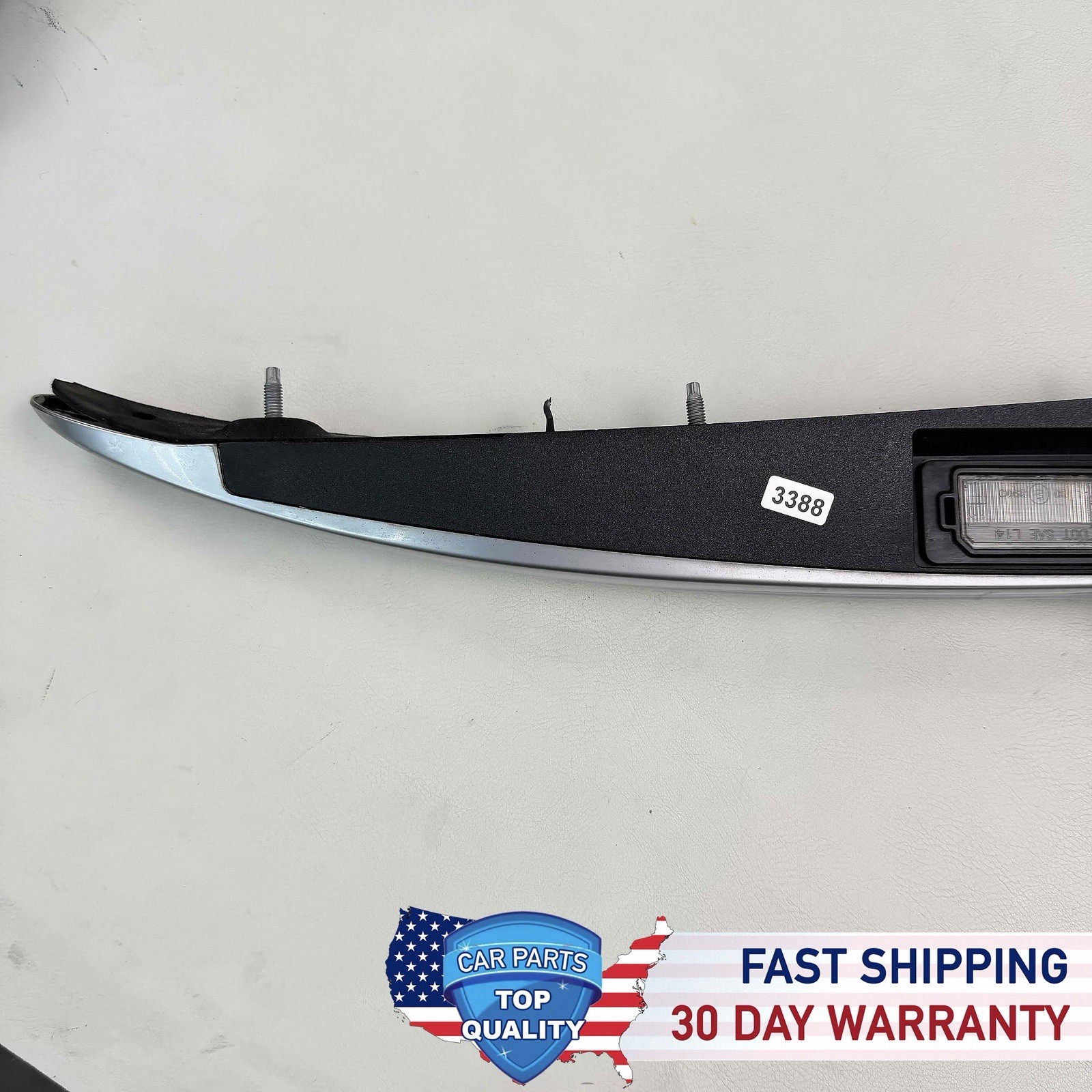 2016-2018 Fiat 500x Rear Trunk Satin Chrome Lid Molding w/ Camera OEM 6QZ04U00AA