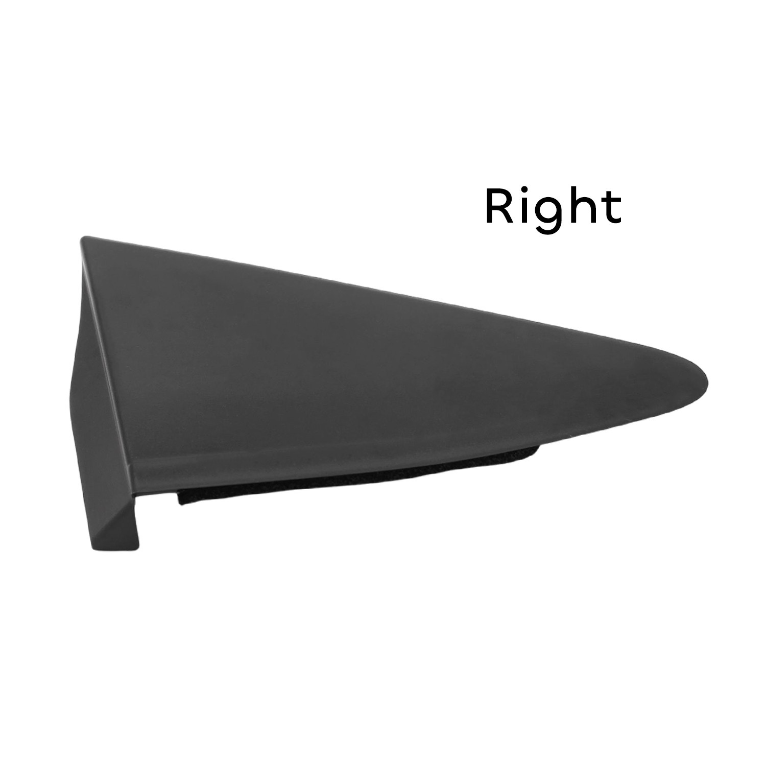 Right Mirror Molding Triangle Trim Corner Cover For Toyota Yaris 2012 2013 2014