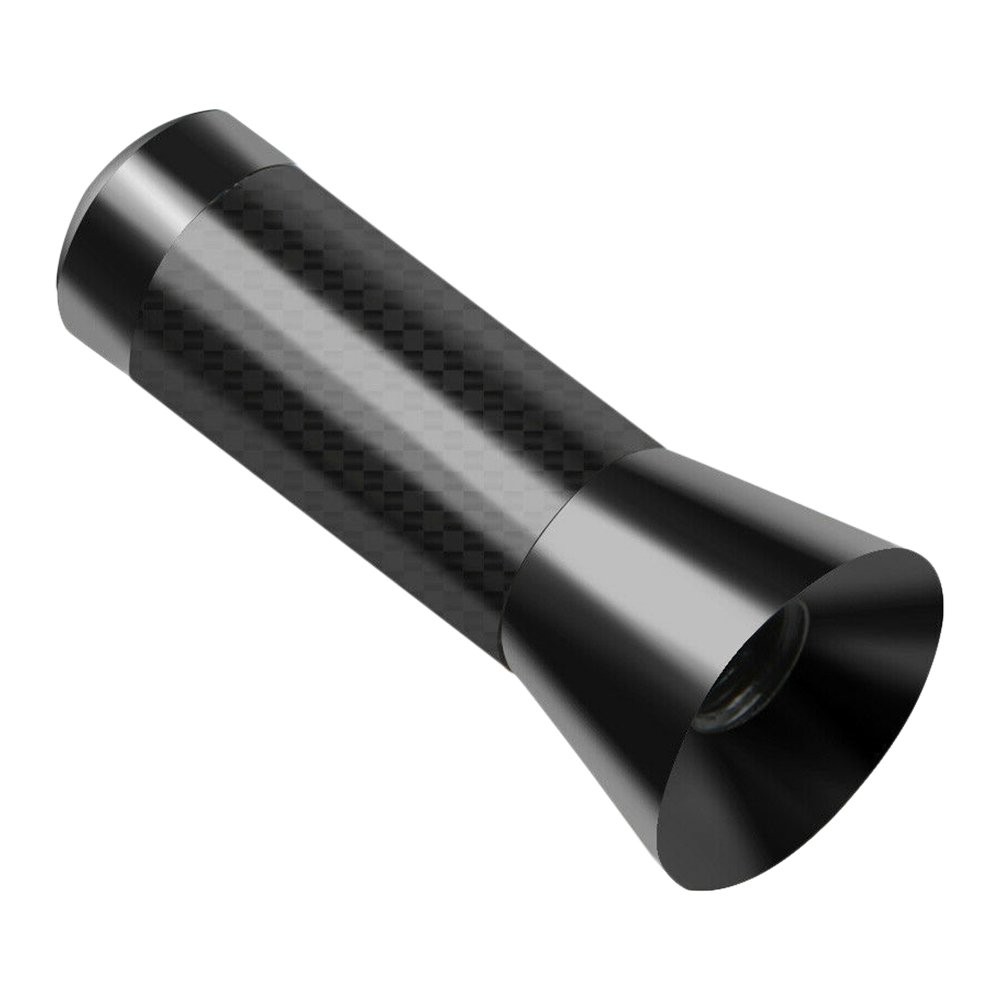 Black Carbon Fiber TRD Sports Short Antenna For Toyota 1.4″ General Purpose US