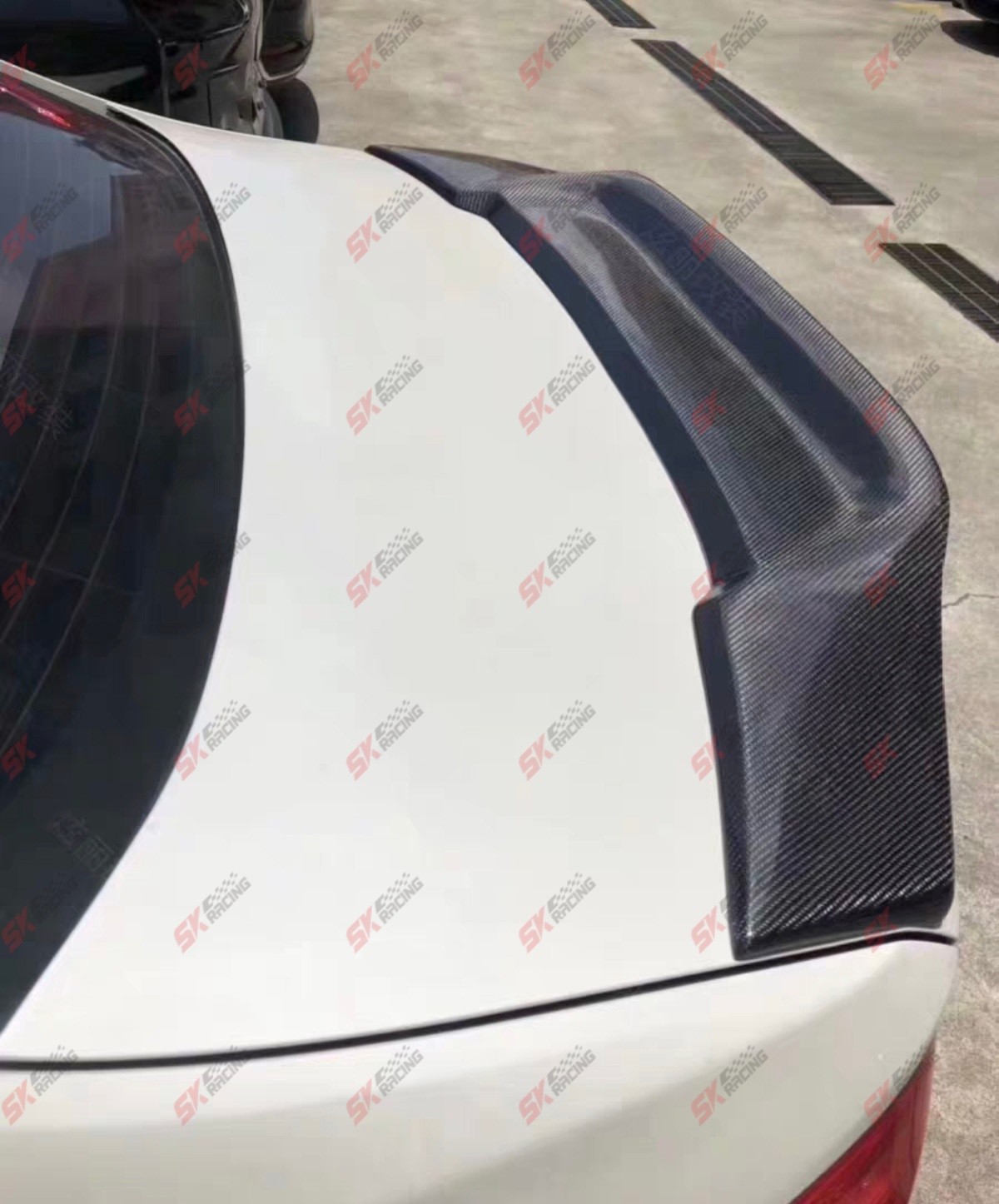Fits For BMW 5 Series G30 M5 F90 18-23 Carbon Fiber/FRP Rear Trunk Spoiler Wing
