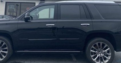 GM OEM Cadillac Escalade Black Chrome Side Molding & Window 14 Pc Trim Kit New
