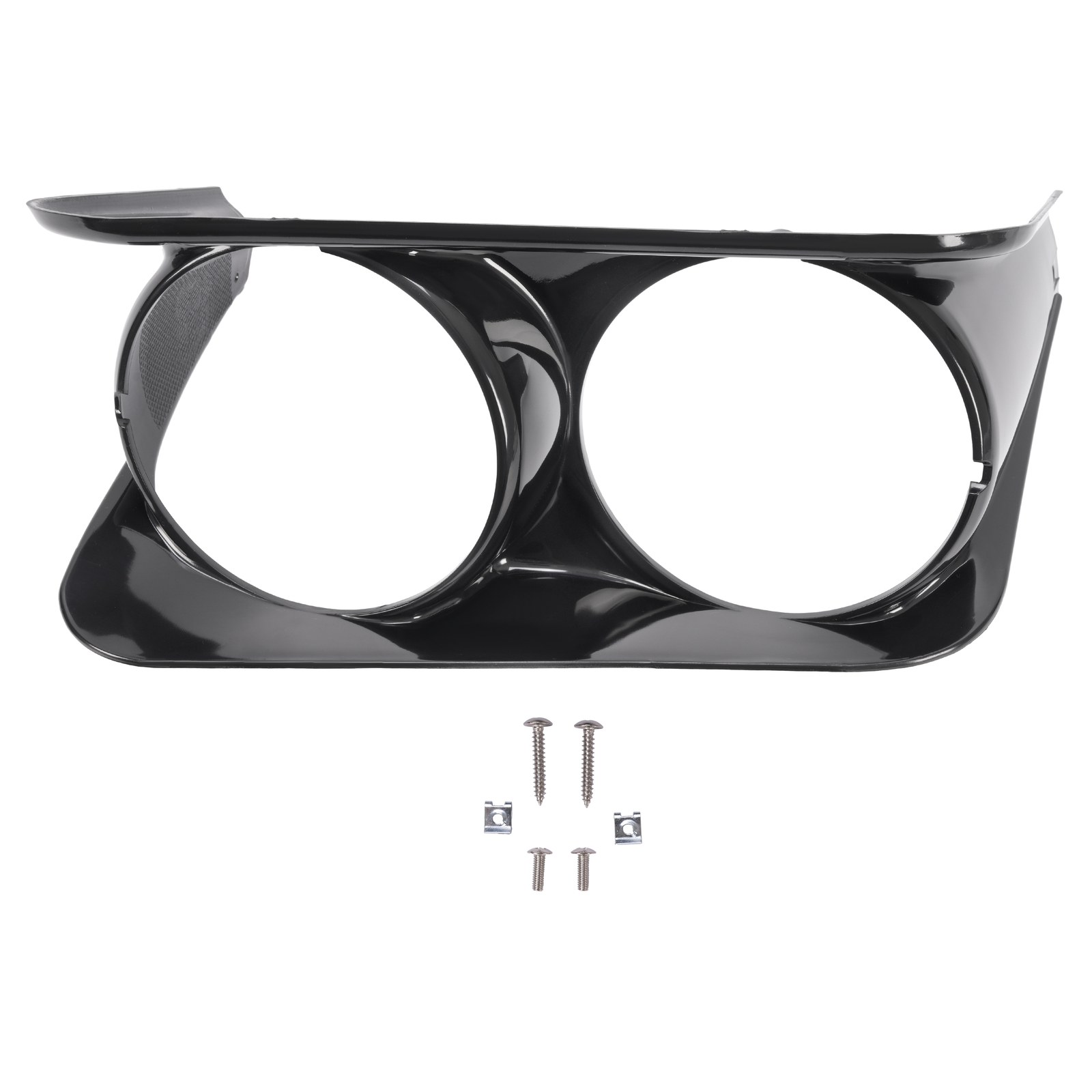 KUAFU Headlight Bezel Trim ABS Left Side Front For Chevrolet C3 Corvette 1968-82