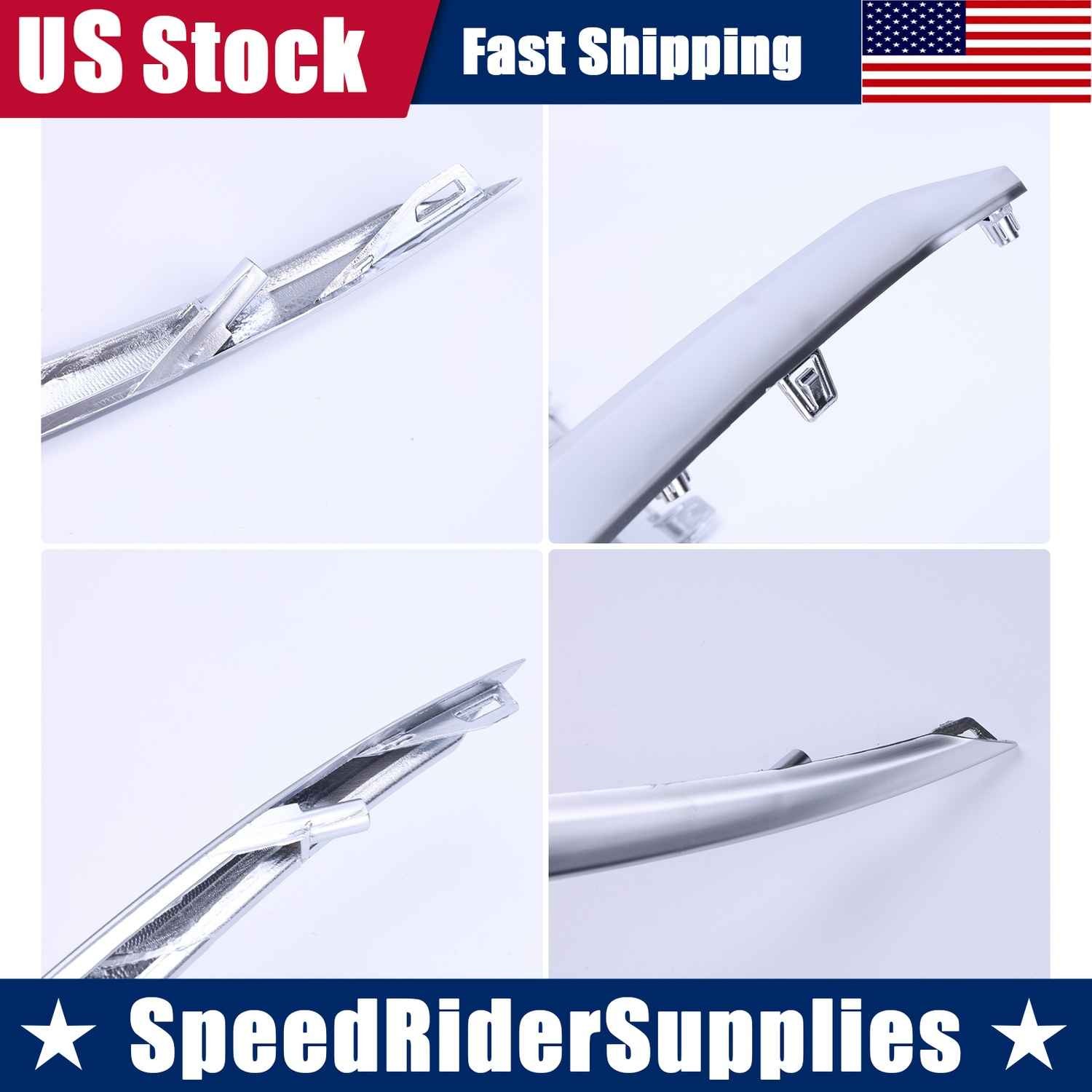New For Kia Forte GT 2022 2023 front left right Front Bumper Molding Trims US