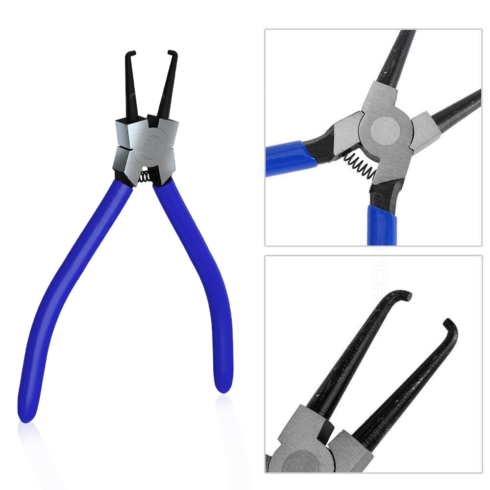 220mm Electrical Disconnect Pliers Fuel Line Clip Spark Plug Removal Repair Tool