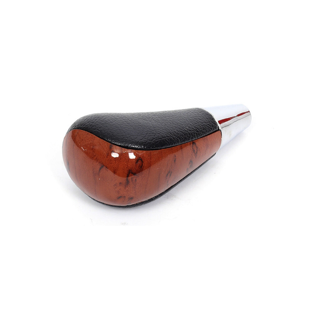PU Leather Car Gear Shift Rod Head Shifter Lever Knob For Lexus Toyota Corolla