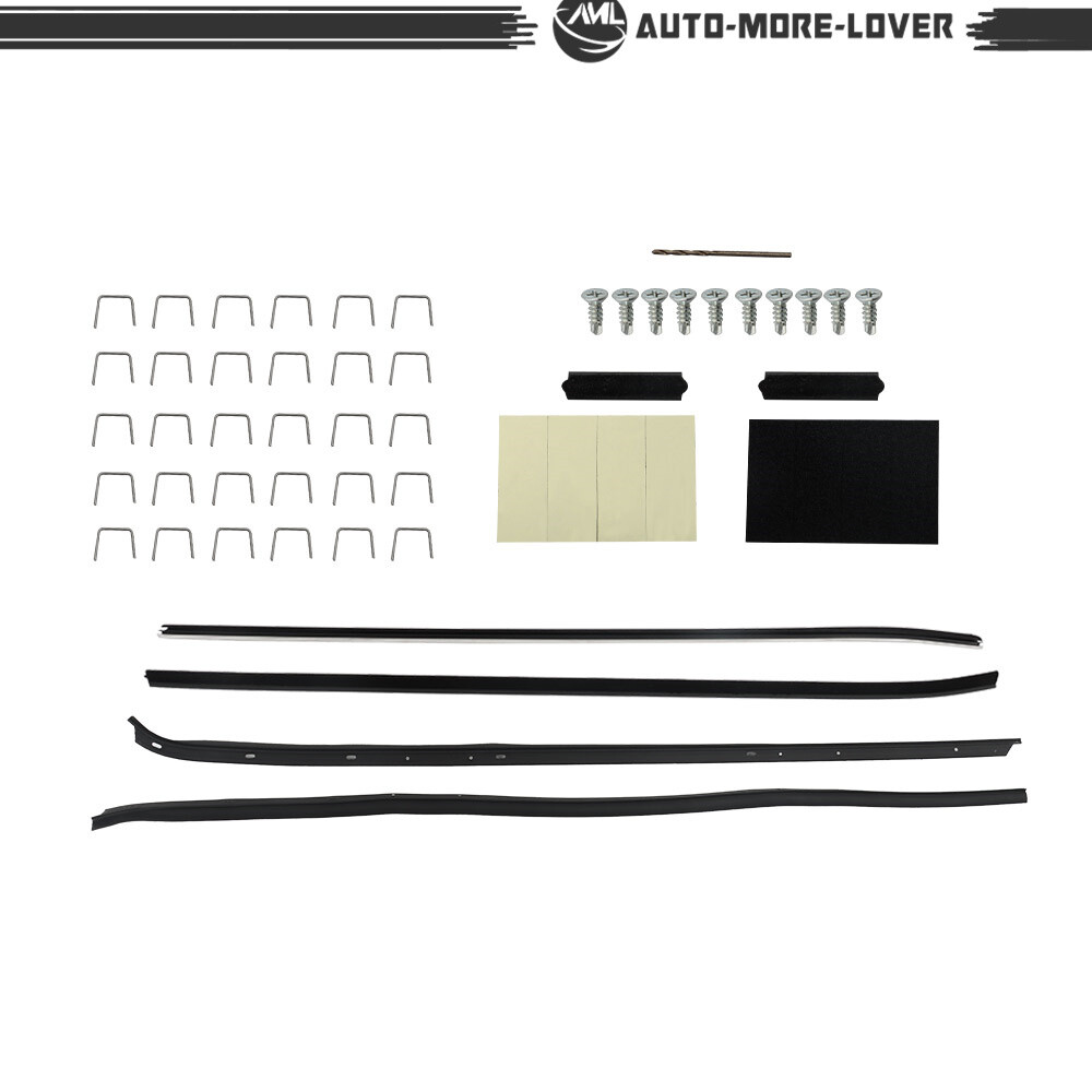 Outer Window Moulding Trim Seal Belts For 1970-81 Chevy Camaro/Pontiac Firebird