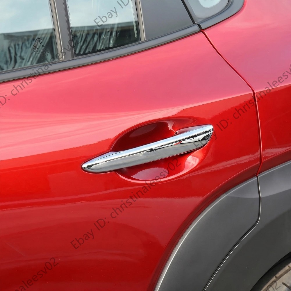 Chrome Car Door Side Handles Cover Trim Garnish Fits Mazda CX-5 2026