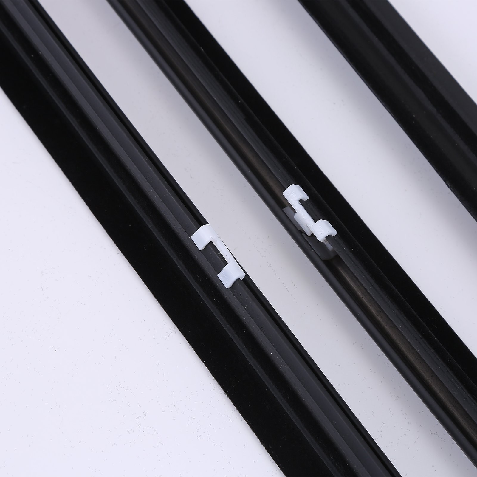 4Pcs For 1995-2002 Toyota Corolla Weatherstrip Window Moulding Trim Seal Belts