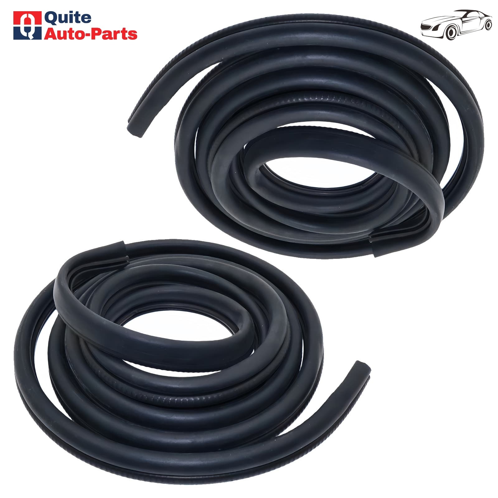 13.5 Ft Door Rubber Seal Weatherstrip Kit For 1986-07 Peterbilt 377 359 379 380