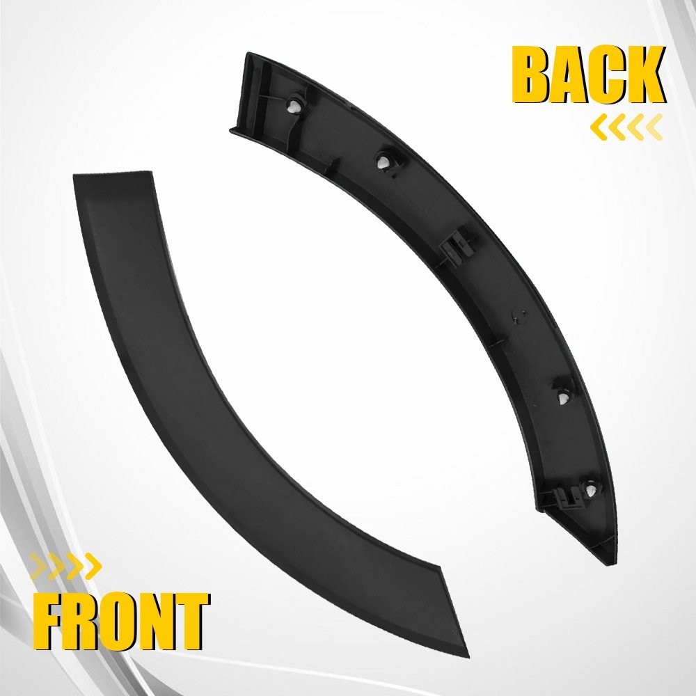For Transit 2015-2024 Ford Left Driver Side Black Door Fender Flare Molding Trim