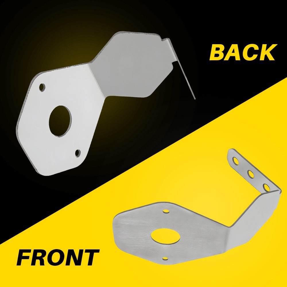 Watermelon Light Frame Angled Bracket Mount Billet Clamp – NOT Included Light