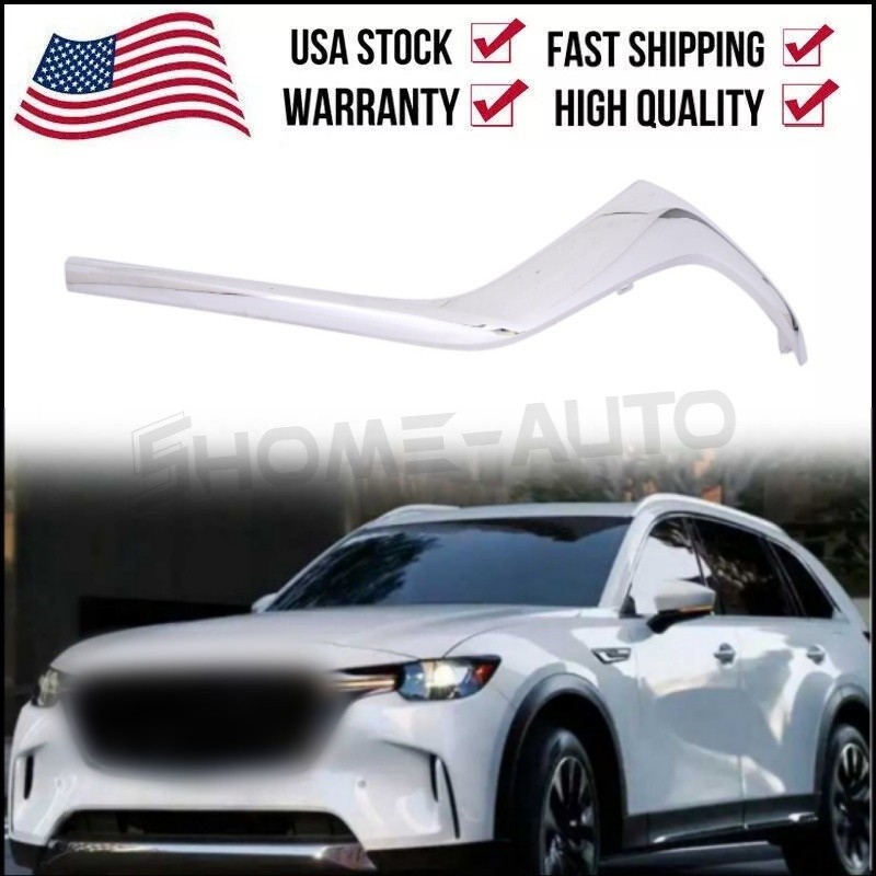 For Mazda CX-90 2024-2025 Left Front Bumper Grille Molding Trim KAAA-50-7K0A