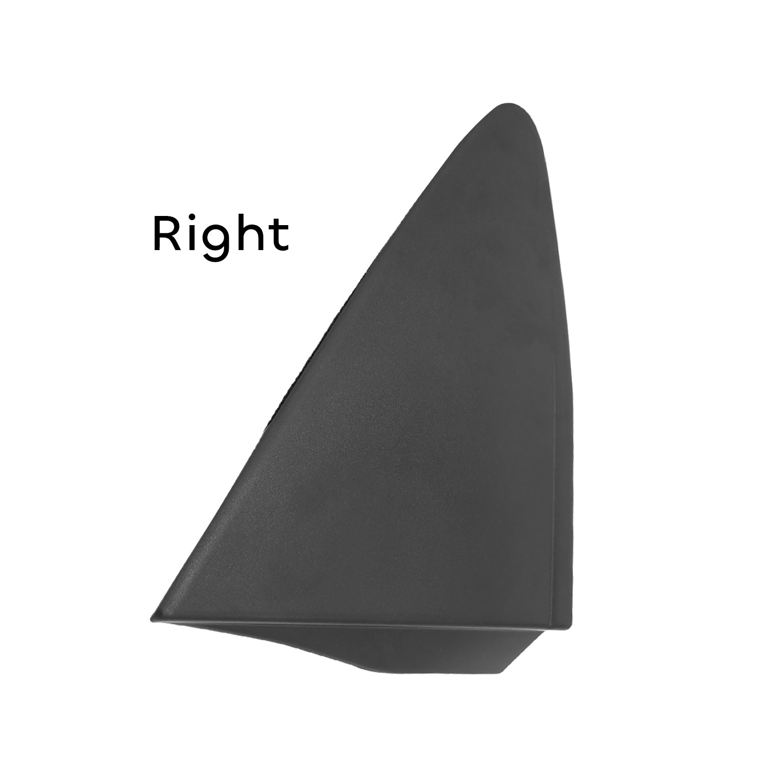 Right Mirror Molding Triangle Trim Corner Cover For Toyota Yaris 2012 2013 2014