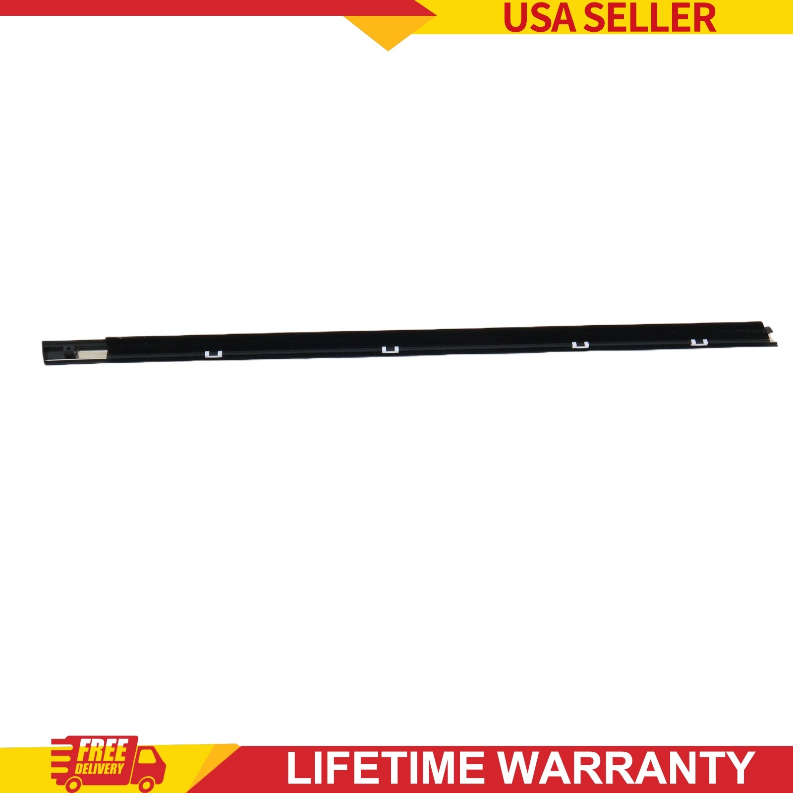 Window Moulding Trim Seal Belt 4PCS Fits Nissan Sentra 2001-2006 Replacement