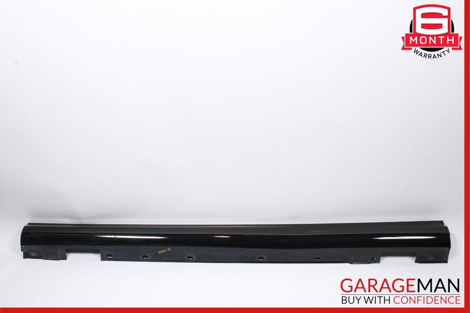 08-14 Mercedes W204 C250 C300 Exterior Door Trim Moulding Rear Left Black OEM
