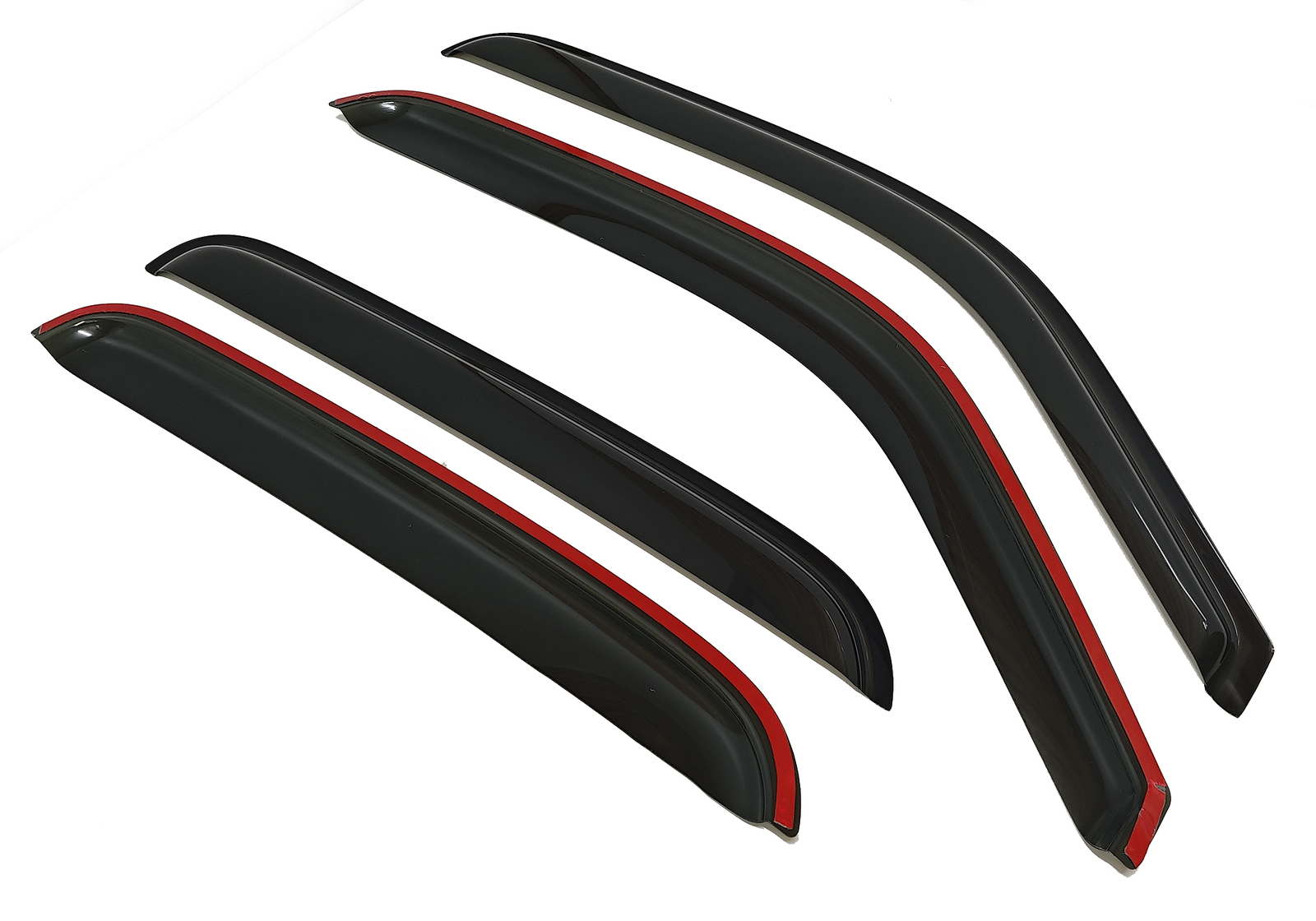 Fit 2000-2006 Chevrolet Tahoe GMC Yukon Window Visors Sun Vent Rain Guard Smoked