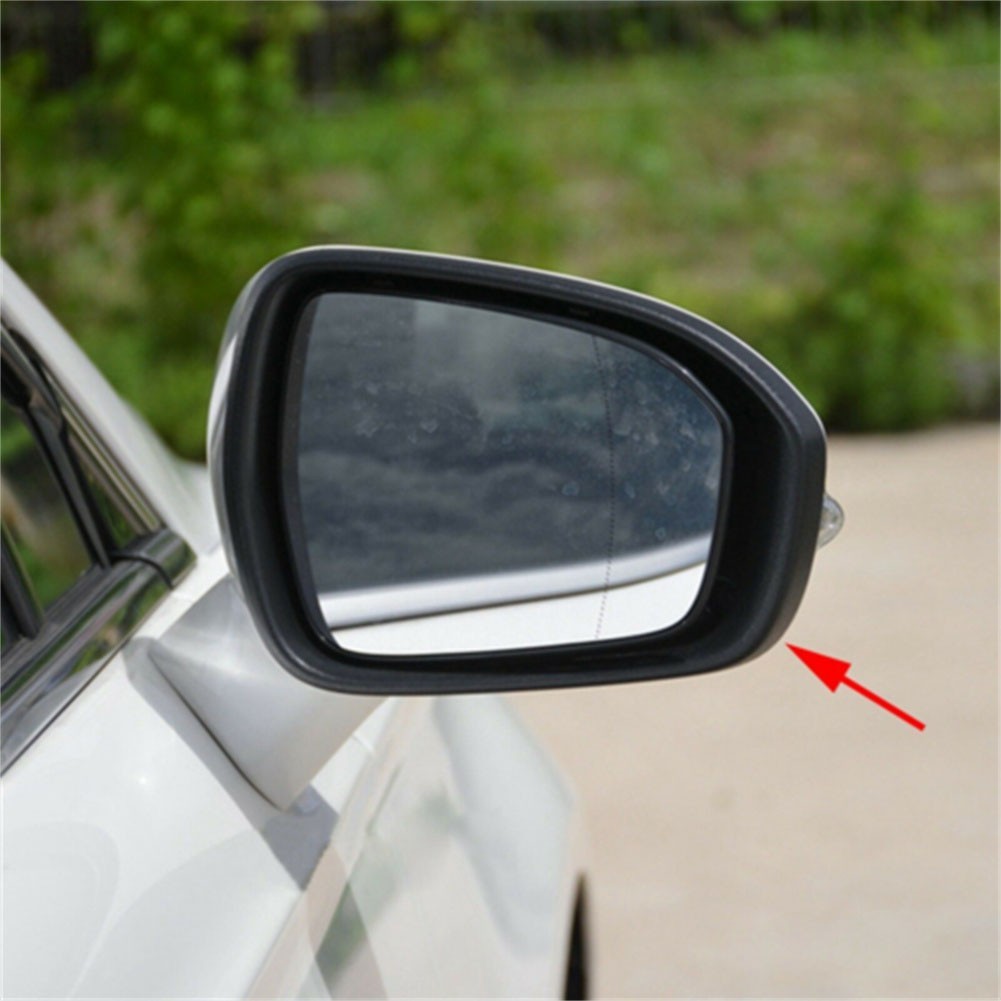 Sleek Black Mirror Frame Trim Replacement for Ford Fusion Perfect Fitment