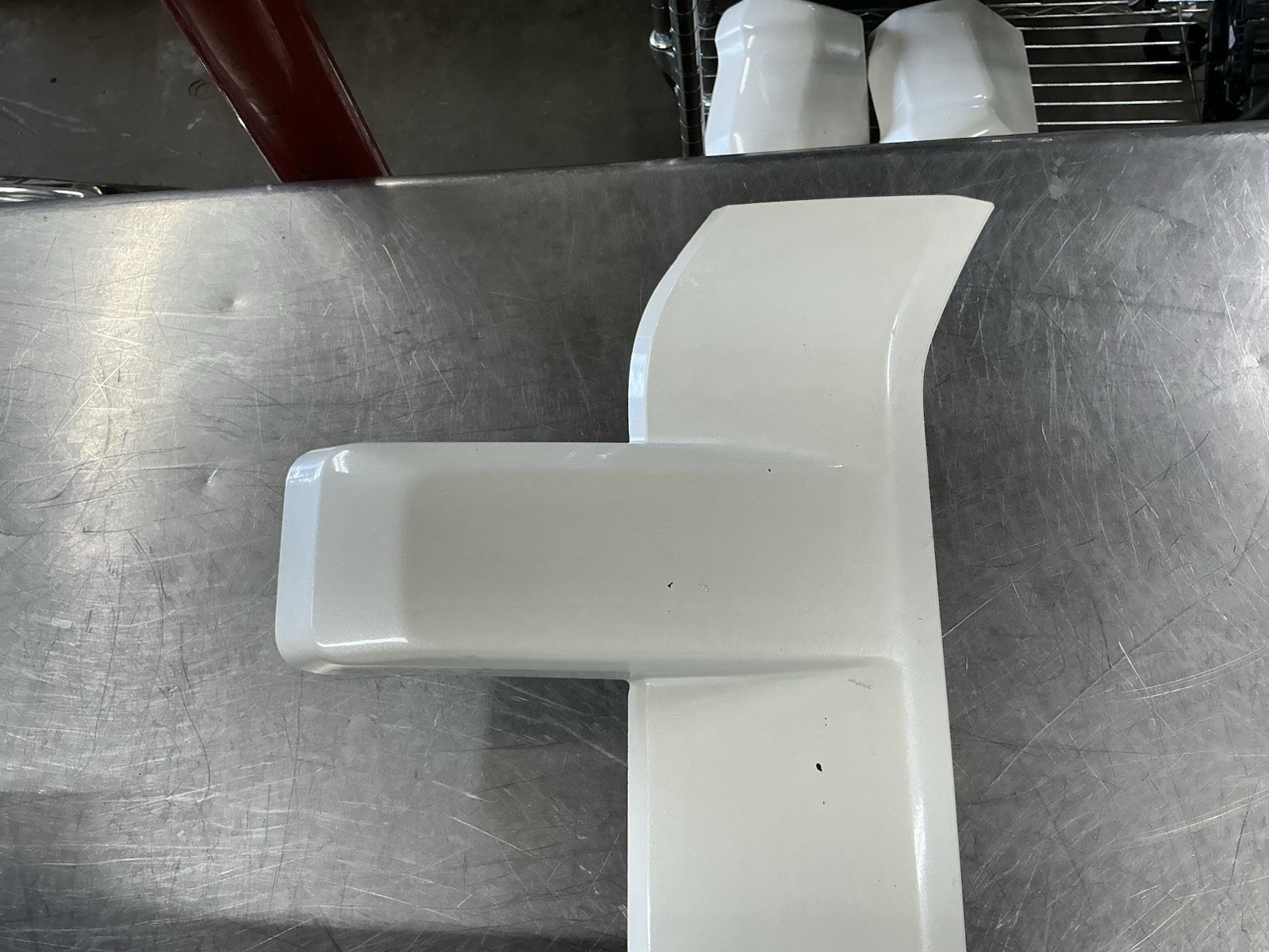 2015-2017 Ford F150 Passenger Headlight Trim Molding Pearl White #308