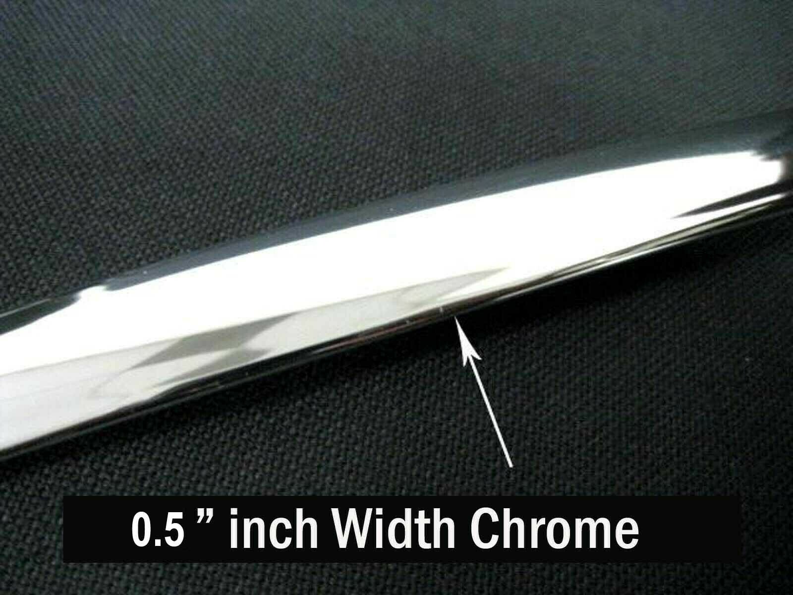 For chevy IMPALA Chrome Body Side Molding Trim Kit 2000 2001 2002 2003 2004 2005