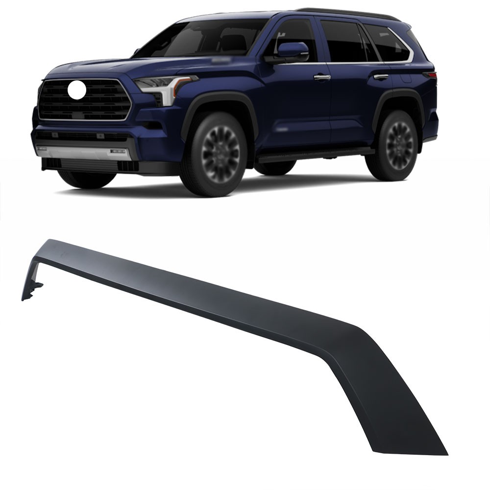 Smoke Tinted Window Visors Deflectors Rain Guards For Toyota Sequoia 2023-2024