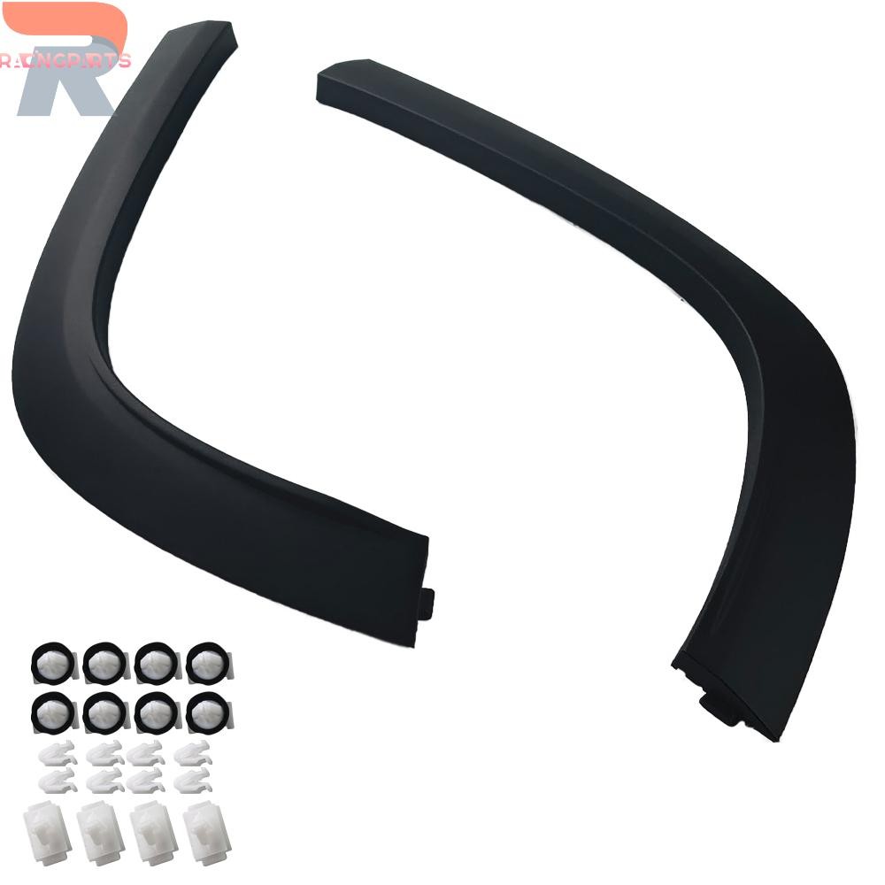 Pair Rear Black Fender Flare Wheel Molding For GMC Acadia 17-23 85617225