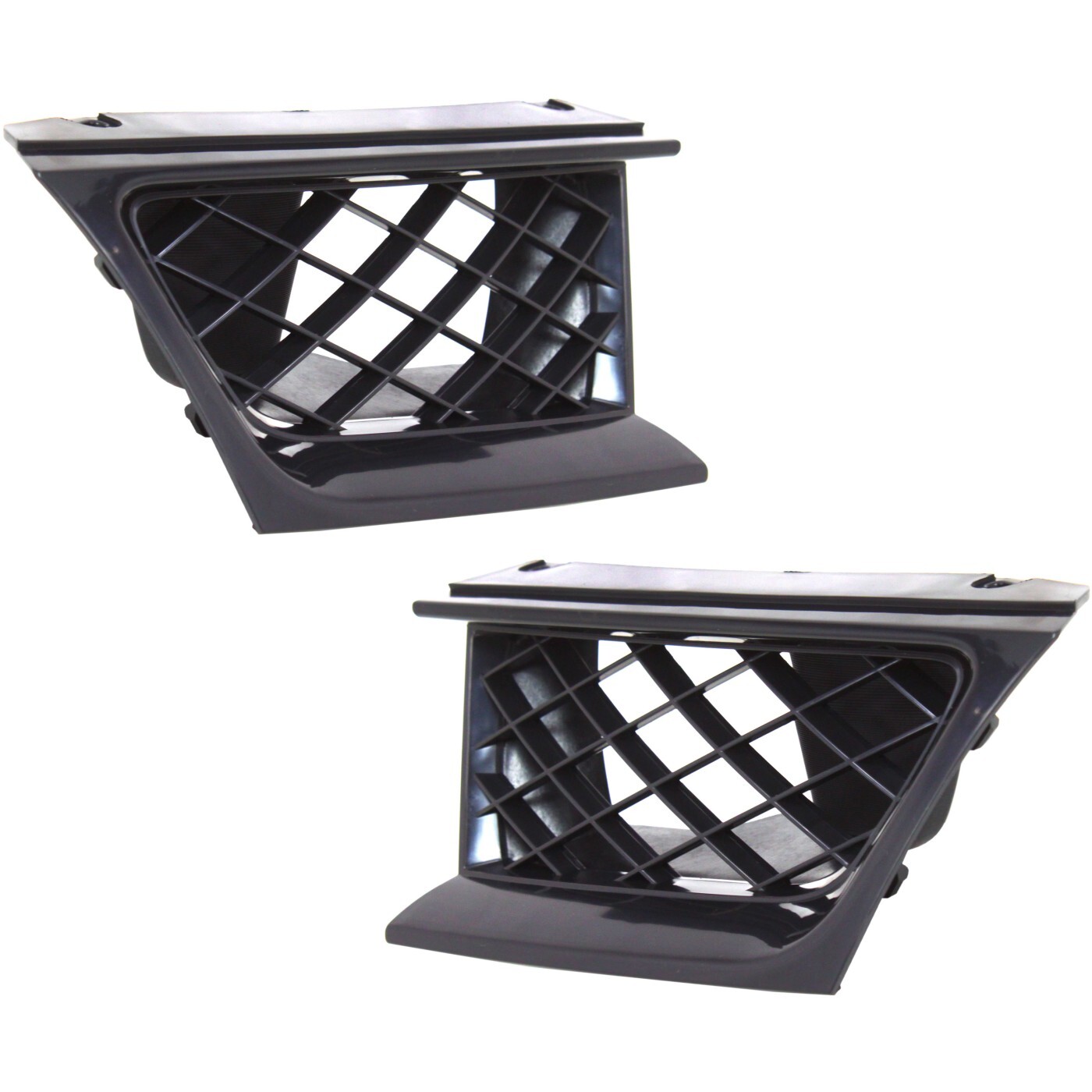 Grille For 2006-2007 Subaru Impreza Set of 2 With emblem provision