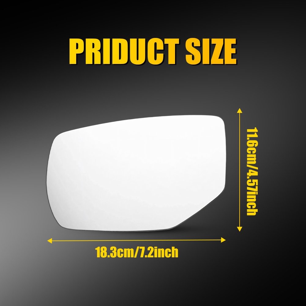 New Convex Mirror Glass Clear Len for 2013-17 Honda Accord Driver Side Left 1-5x