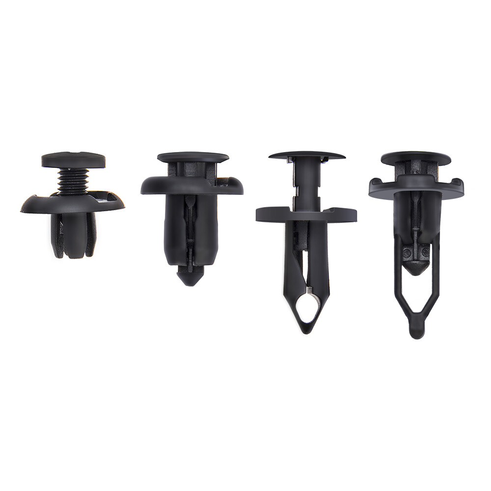 40X Car Body Rivet Push Pin Bumper Fender Retainer Trim Moulding Clips Parts Kit
