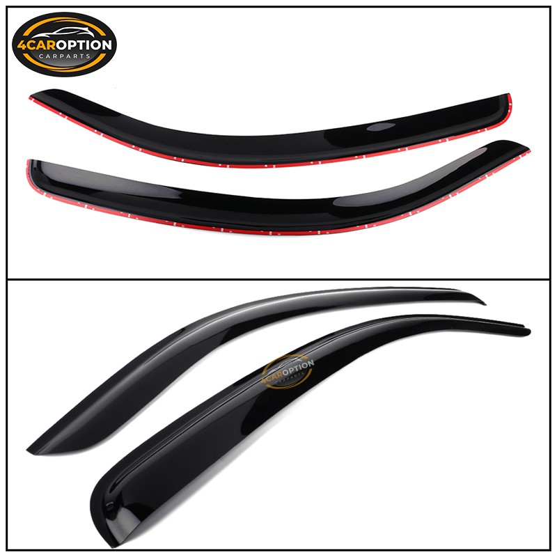 Fits 07-17 Toyota Tundra Standard Cab Window Visor Rain Sun Guard Vent