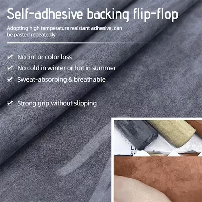 30*150cm Self Adhesive Suede Fabric Velvet Liner Roll for Car Interior Accessory