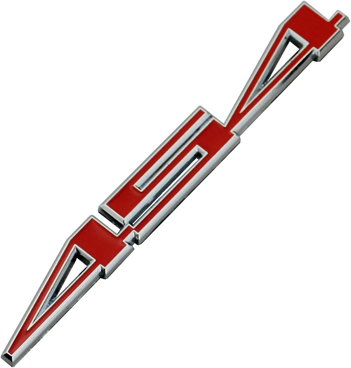 2X 454 Aluminum Emblem Badge Metal Sticker Nameplate for Door Fender Tailgate