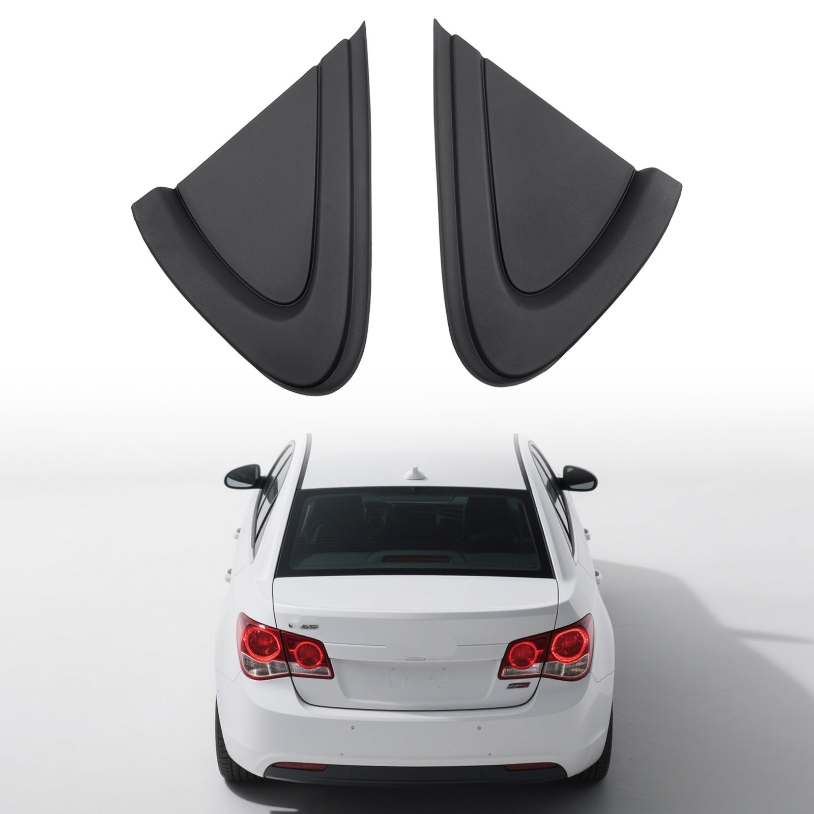 Driver & Passenger Side Front Triangle Molding Trim Cover For Chevrolet Cruze