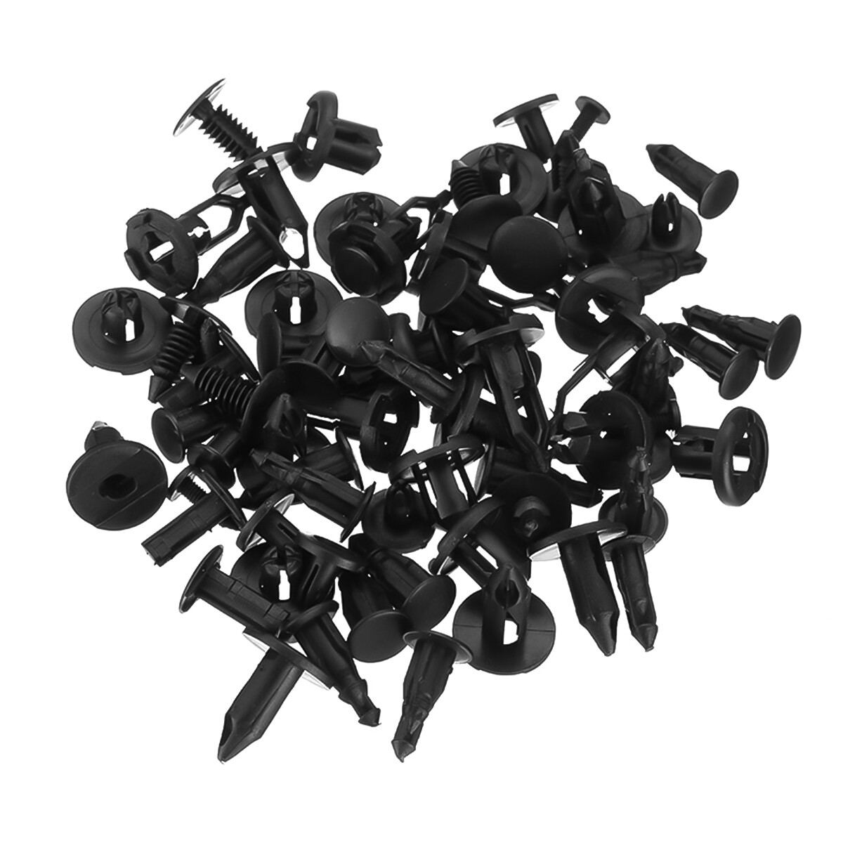 200Pcs Car Body Fastener Plastic Trim Clips Push Rivets Panel Fender Retainer US