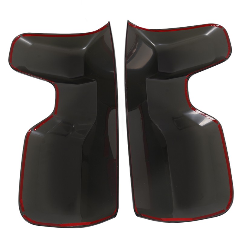 Smoked Black Rear Tail Light Covers Trim For GMC Yukon Sierra 1500 2021-2024