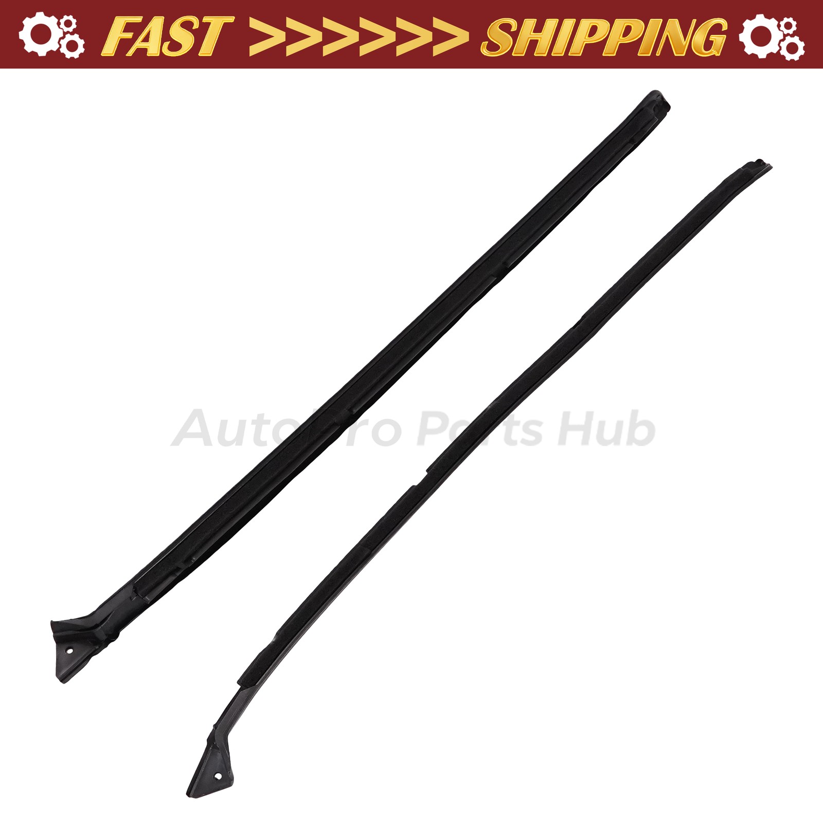 For Chrysler 300 Dodge Magnum Charger 05-10 Pair Windshield Pillar Molding US