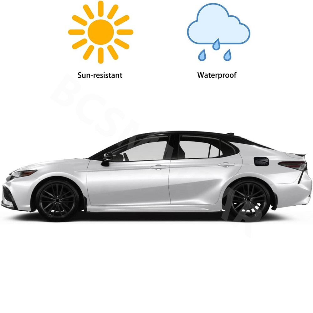 Fit For Toyota Camry 2018-2023 Car Door Gas Cover Fuel Tank Cap Trim Waterproof