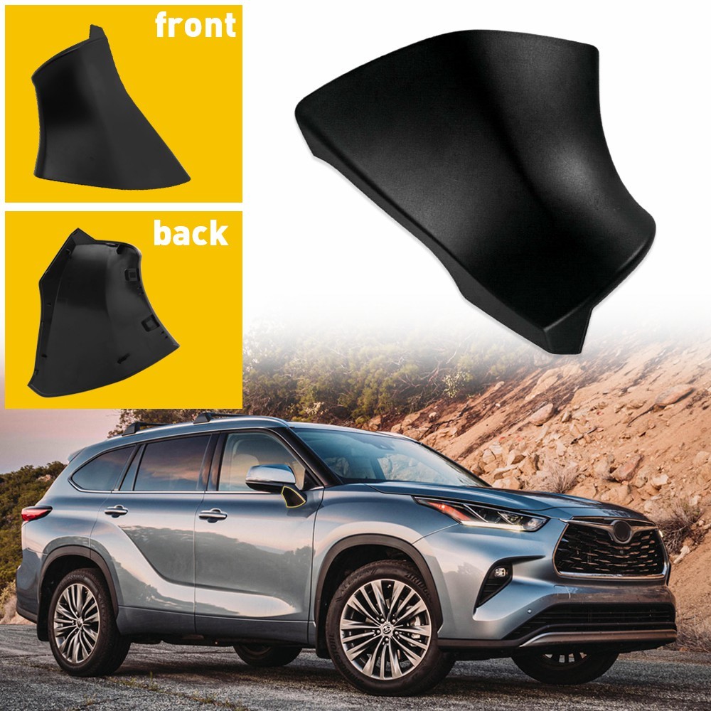 Right Side For 2020-2022 Toyota Highlander Rearview Mirror Triangle Base Cover K