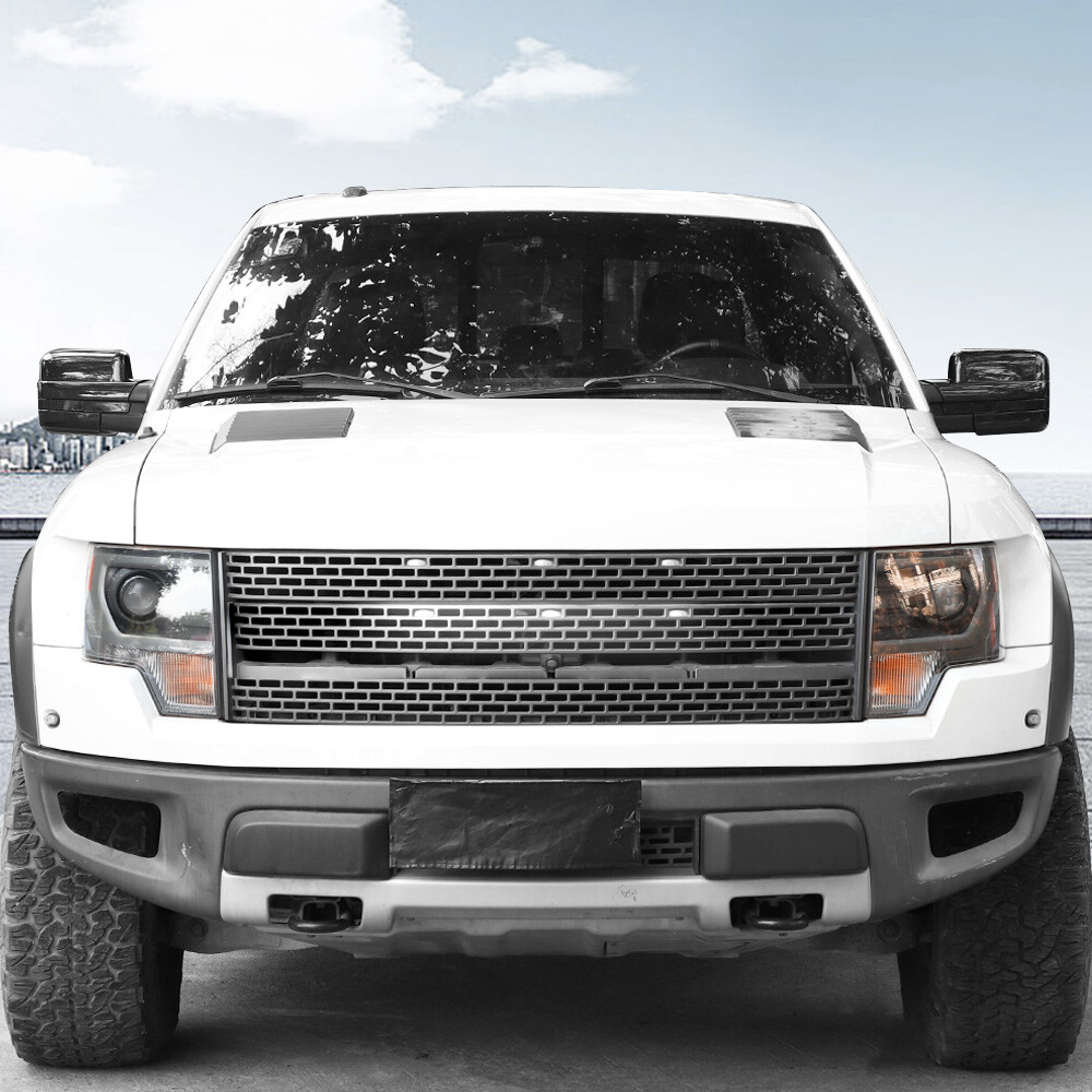 For Ford F150 Raptor 09-14 Side Door Mirror Trims Cover Accessories Carbon Fiber