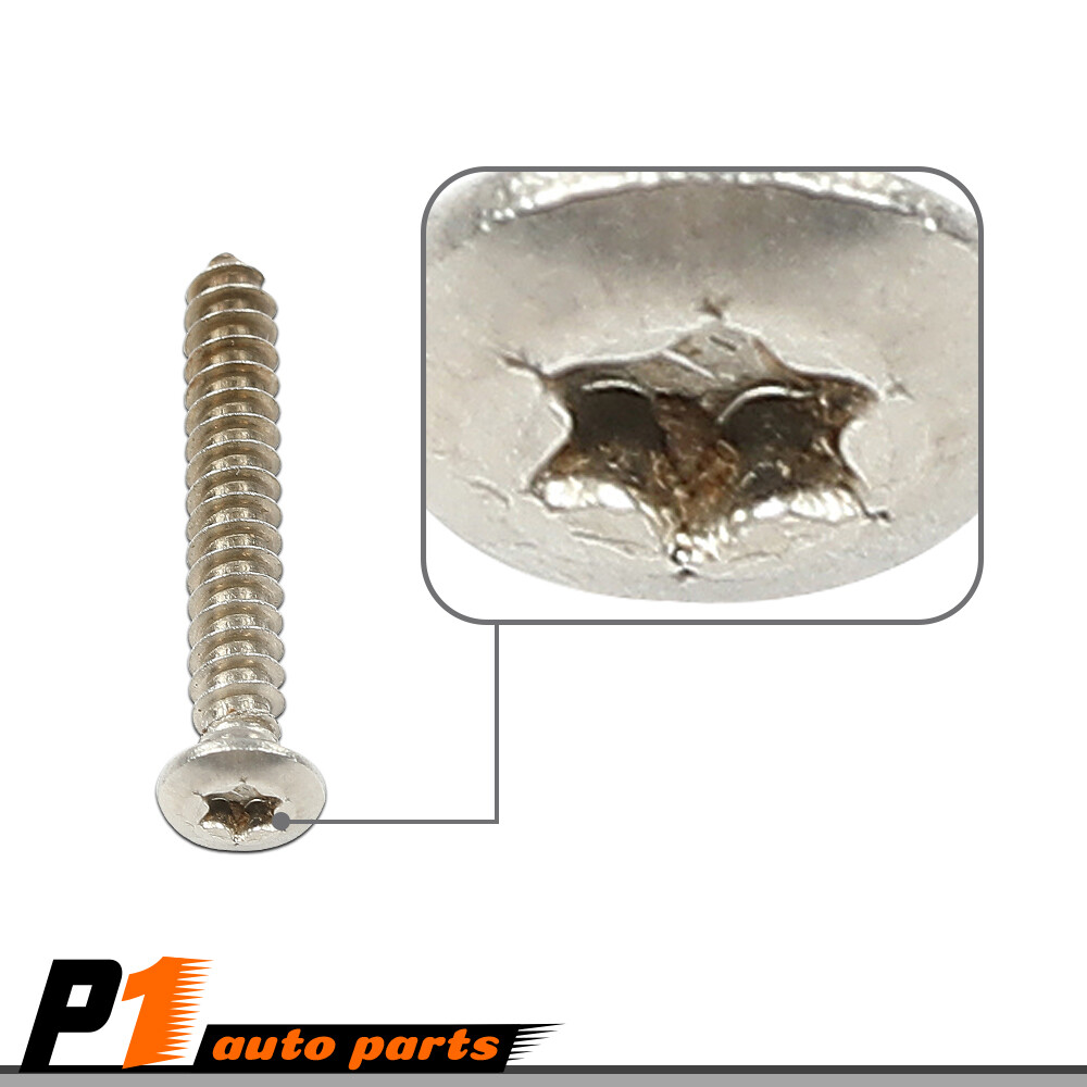 Fit For 82-87 Regal Grand GM 12Pcs HEADLIGHT & BUMPER Bezel Trim Screws Kit