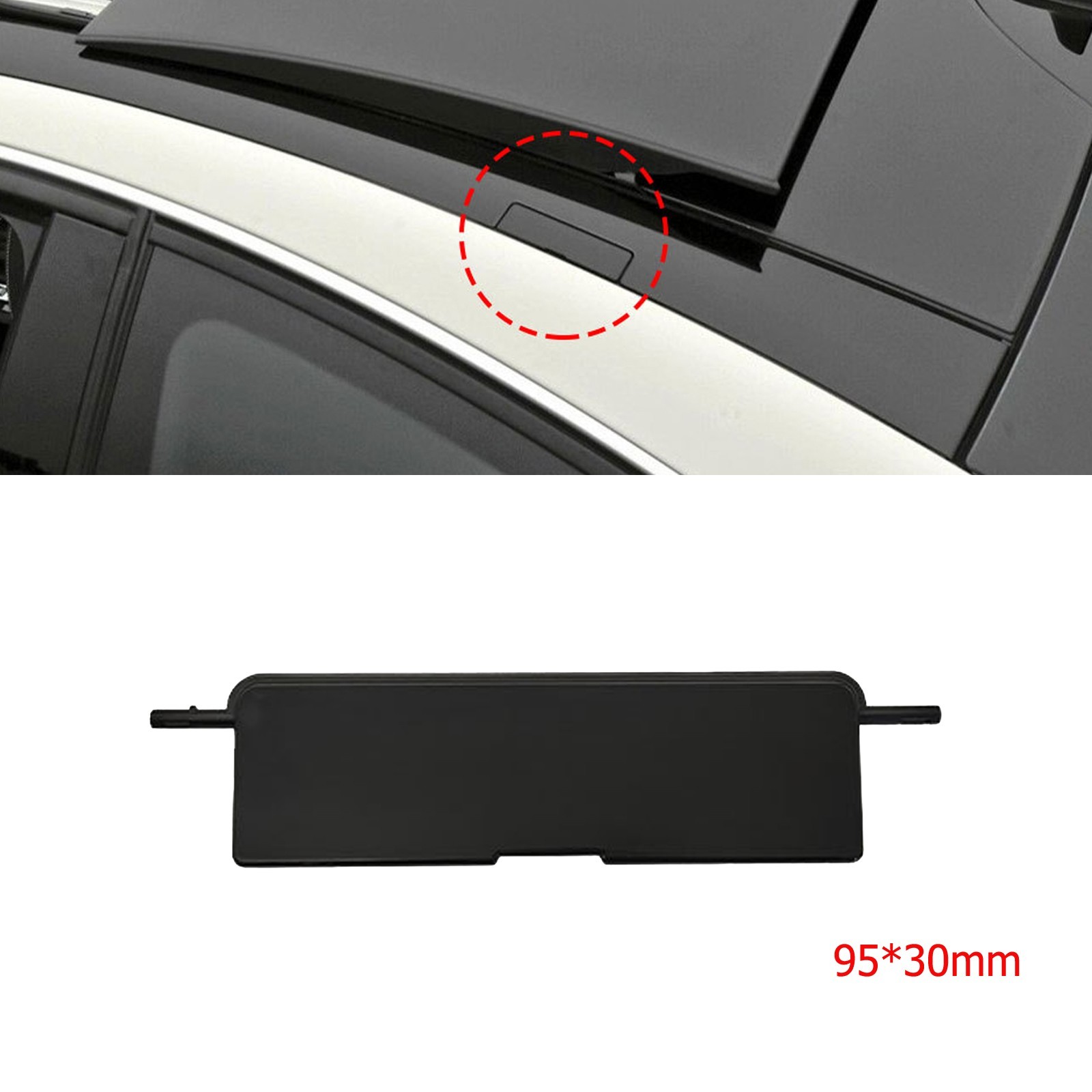 For Mercedes Roof Rack Port Cover For E for Class And C Class Models 95×30 Mm